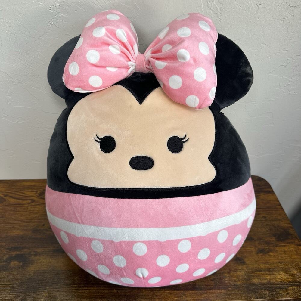 Squishmallow Disney Minnie Mouse Jumbo 20”Plush Stuffed Animal Toy